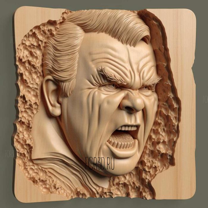 Meat Loaf 2 stl model for CNC